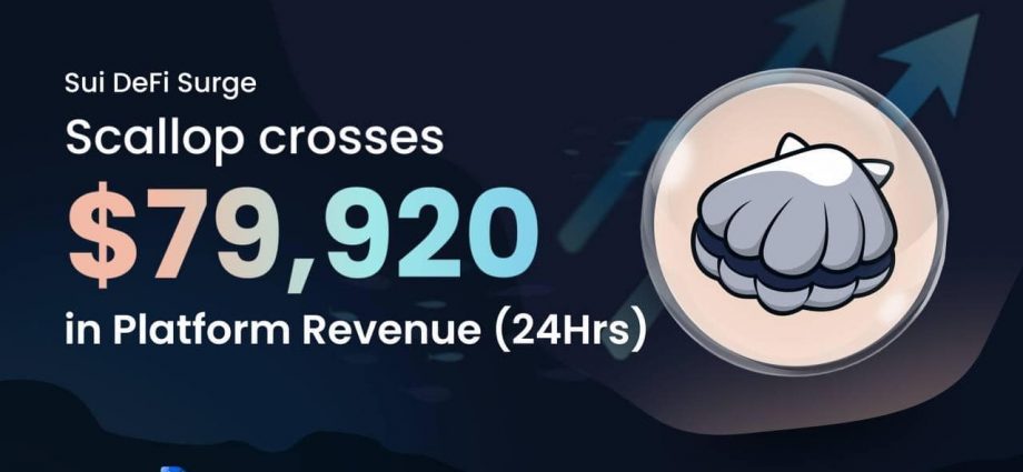Scallop Protocol on Sui Hits Record Revenue, Solidifying Leadership in DeFi Lending