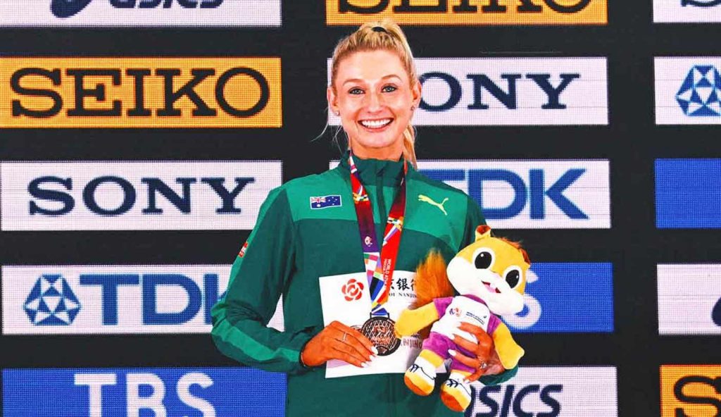 US runner Shelby Houlihan earns silver medal after return from 4-year burrito ban