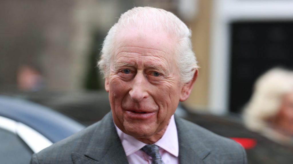 King Charles during a royal visit to Northern Ireland last week. Pic: PA