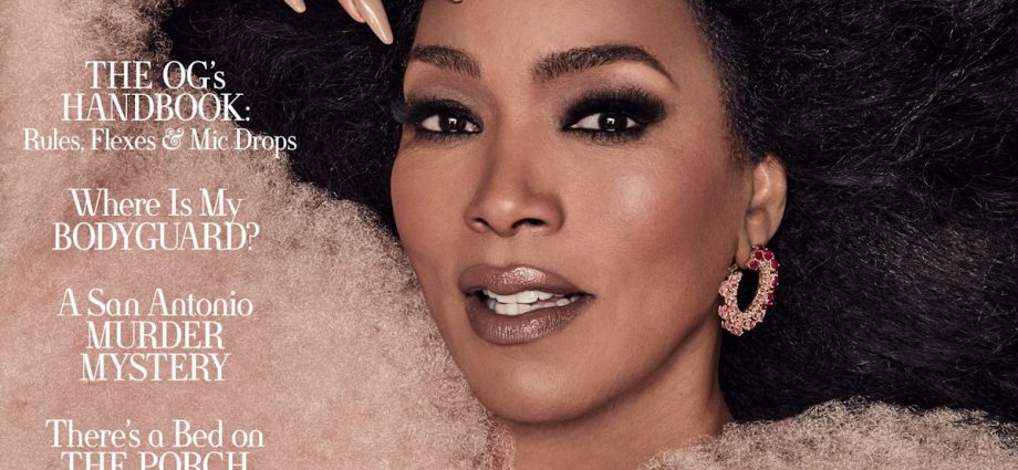 Angela Bassett Town & Country March 2025