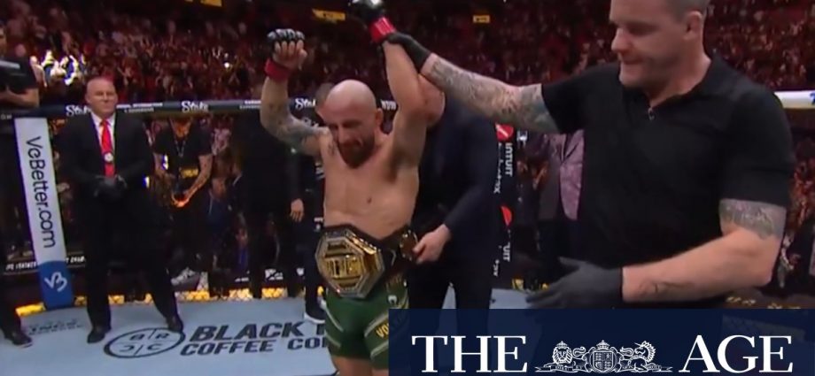 Video: Volkanovski reclaims UFC title
