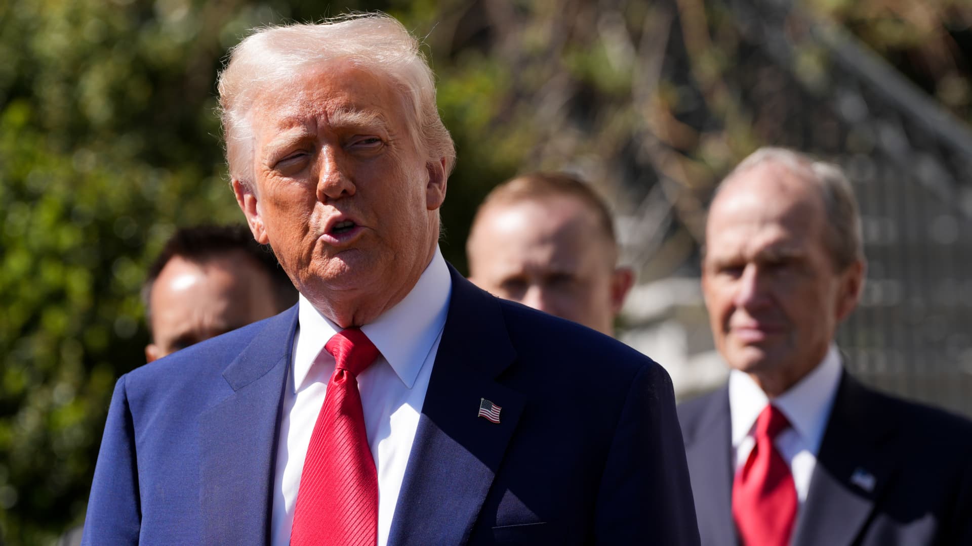 Trump acknowledged he could cause a recession, but just didn't want a depression, according to WSJ