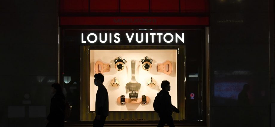 LVMH plunge puts spot as world's top luxury stock at risk after sales miss