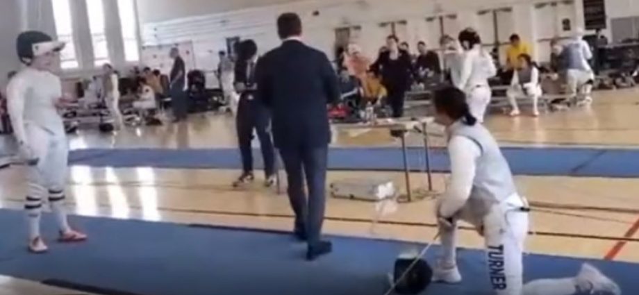 Trans row erupts as USA Fencing backs transgender athlete after opponent took the knee in protest
