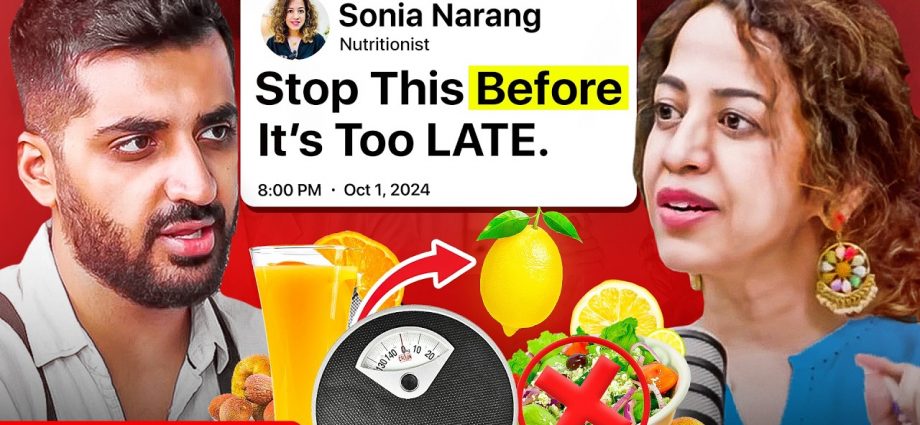India’s #1 Nutritionist on How To Melt Belly Fat instantly With Indian Diets ft. Sonia Narang