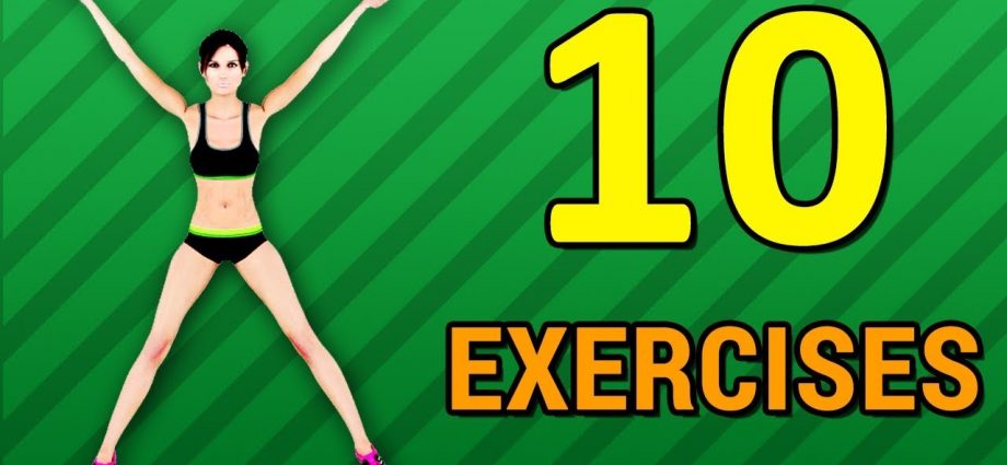 10 Simple Exercises To Lose Weight At Home