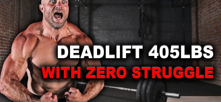 How To Deadlift 405 POUNDS For The FIRST Time