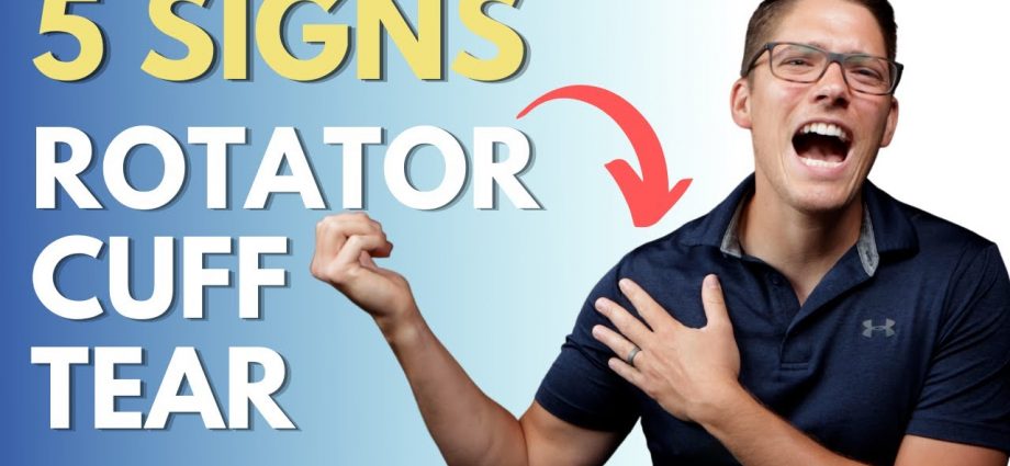 Top 5 Signs of a Rotator Cuff Tear
