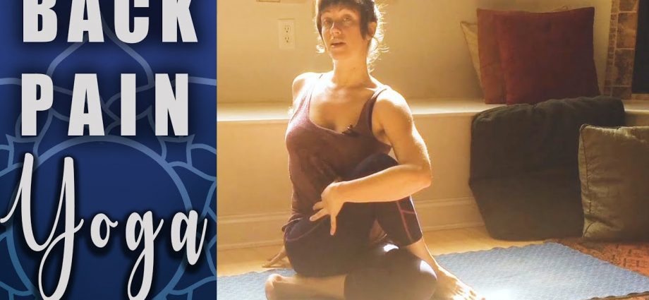 Yoga Stretches for Back Pain Relief, Sciatica, Neck Pain Day 1