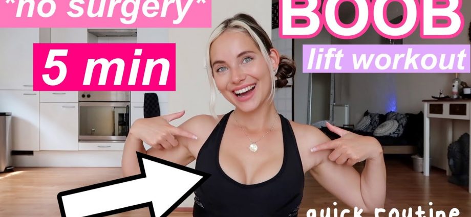 Lift And Firm Your Breasts In 2 Weeks | 5 min Chest Lift Workout *quick*