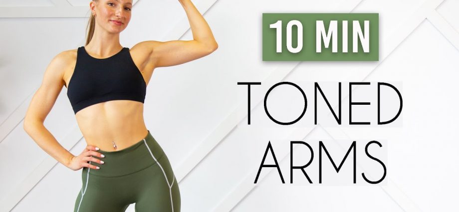 TONE YOUR ARMS WORKOUT (10 mins, No Equipment)