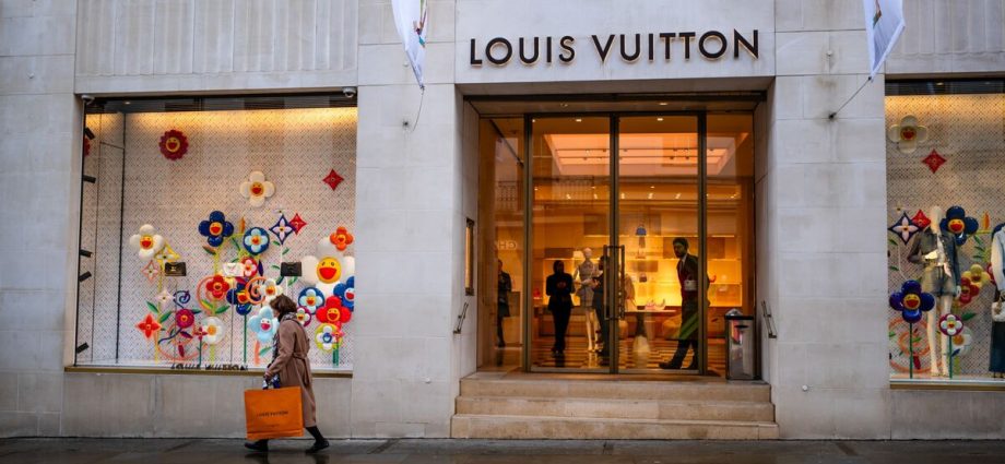 LVMH Sales Fall as Shoppers Curb Spending on Luxury Goods