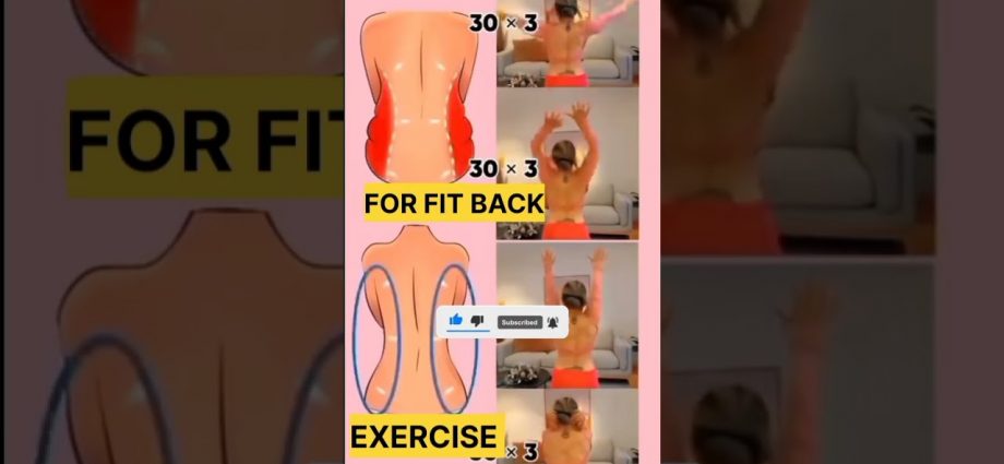 5 Minute Daily Back Exercises for Women#motivation #fitmomsinspire#personaltrainer