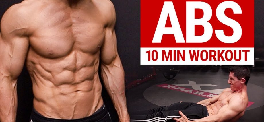 10 MIN AB WORKOUT // 6 PACK ABS // No Equipment | ATHLEAN X