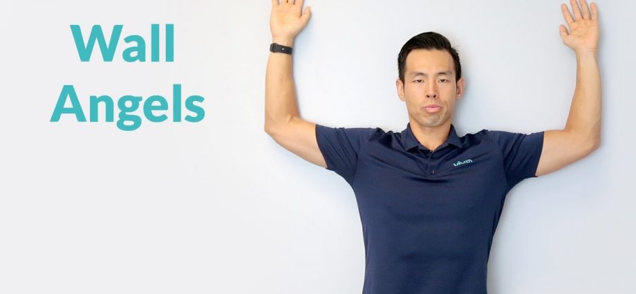 How to Perform Wall Angel for Tight Upper Back