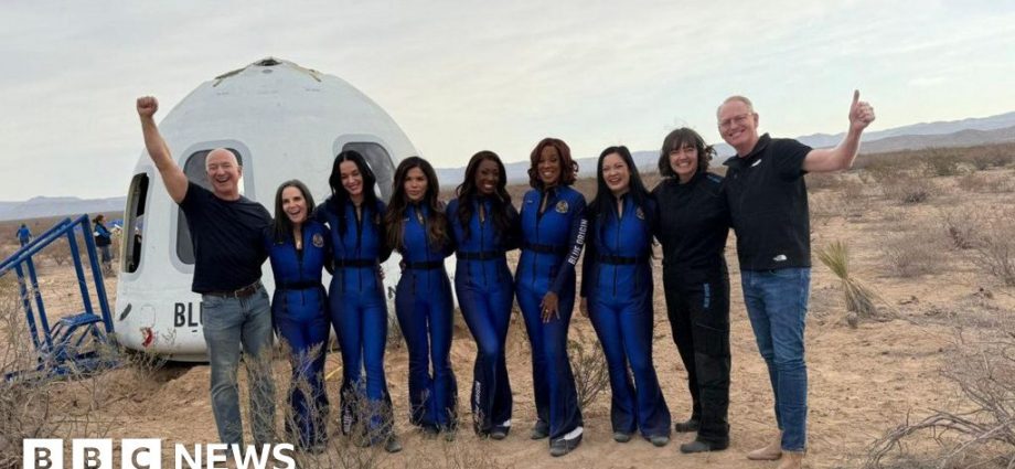 Katy Perry back on Earth after reaching space
