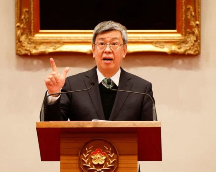 Taiwan envoy said he prayed for president to be able to attend new pope's inauguration