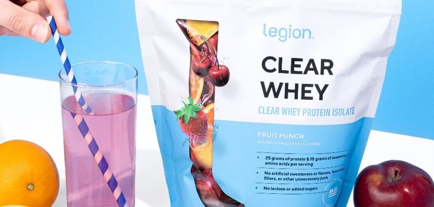 Clear Protein Powder: What It Is & Why You Should Try it
