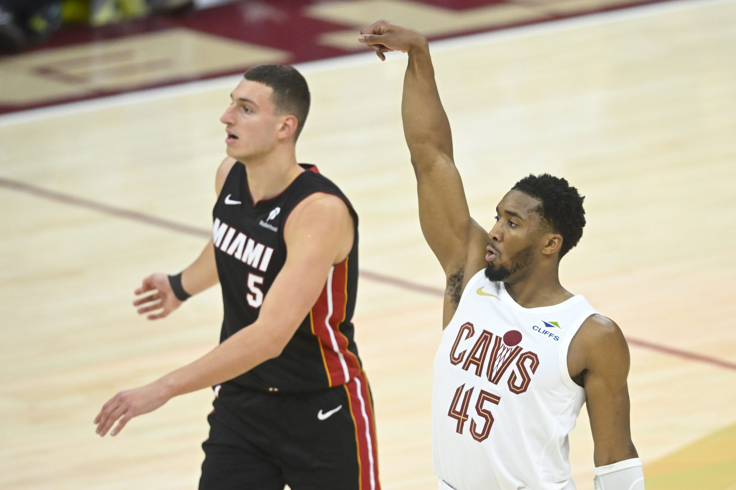 NBA: Playoffs-Miami Heat at Cleveland Cavaliers - Source: Imagn
