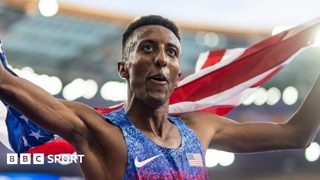 Yared Nuguse: Olympic 1500m medallist chasing golds before return to dental school