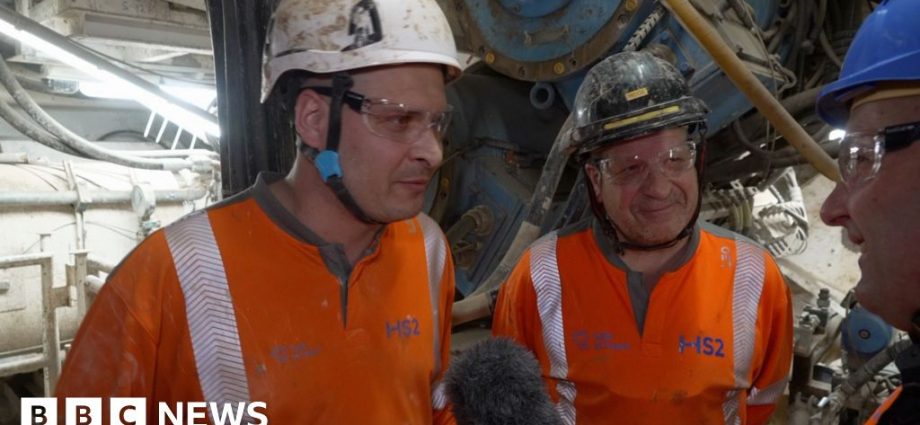 Meet London's miners working on the Northolt tunnels