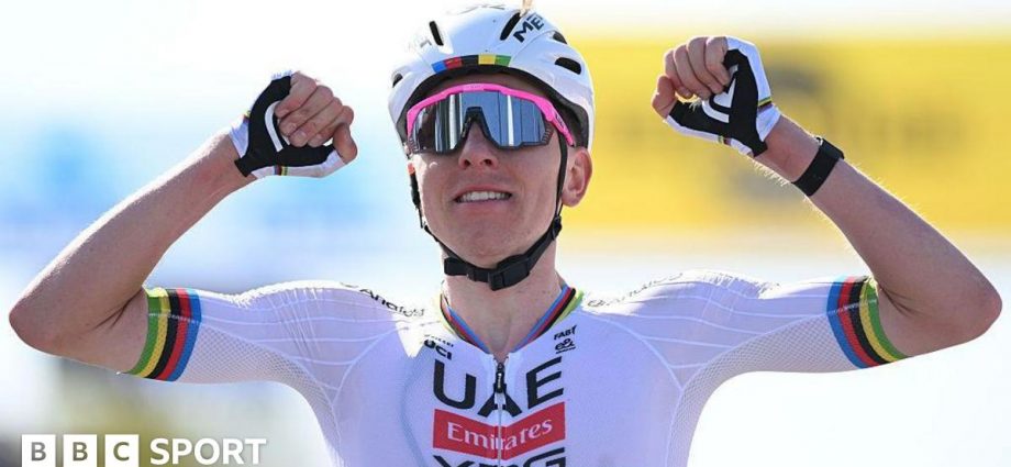 Tour of Flanders 2025: Tadej Pogacar wins second title in Belgium
