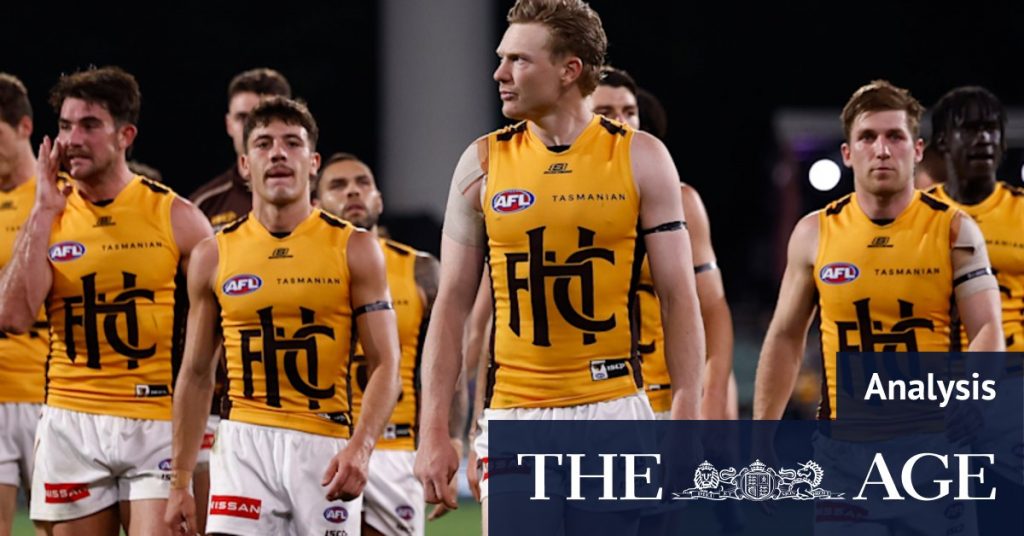 Hawthorn Hawks flop, lose to Port Adelaide Power in Gather Round finale; Sam Mitchell; James Sicily; Jack Ginnivan; Ken Hinkley; scores; results; fixture