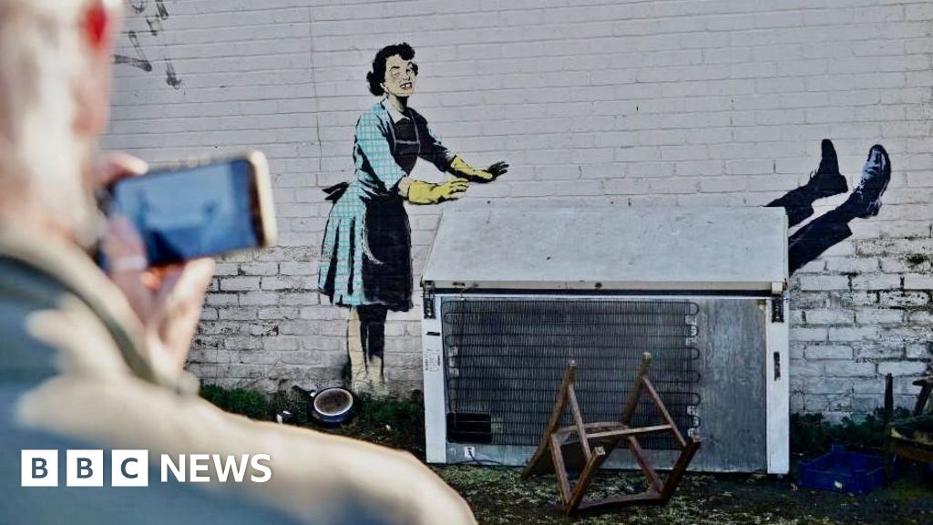 What to do if you wake up with a Banksy on your wall