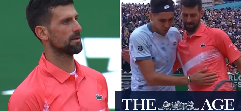 Djokovic goes down in Monte Carlo