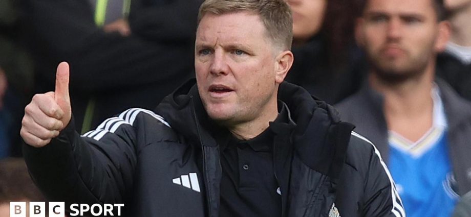 Eddie Howe: Newcastle boss recovering from pneumonia in hospital
