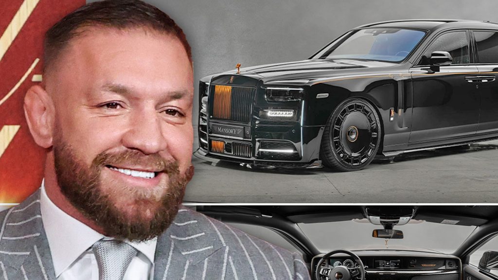 Conor McGregor Cops Custom Rolls Royce Phantom, Worth Over $1.3 Million