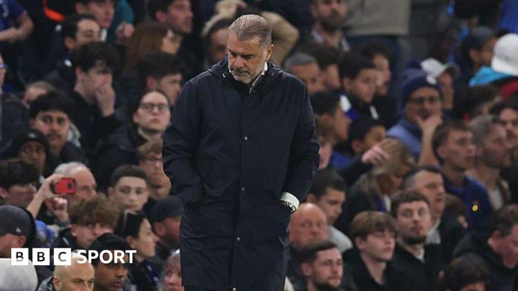 Ange Postecoglou - fan jeers and a cupped ear: Is Tottenham head coach feeling the friction?