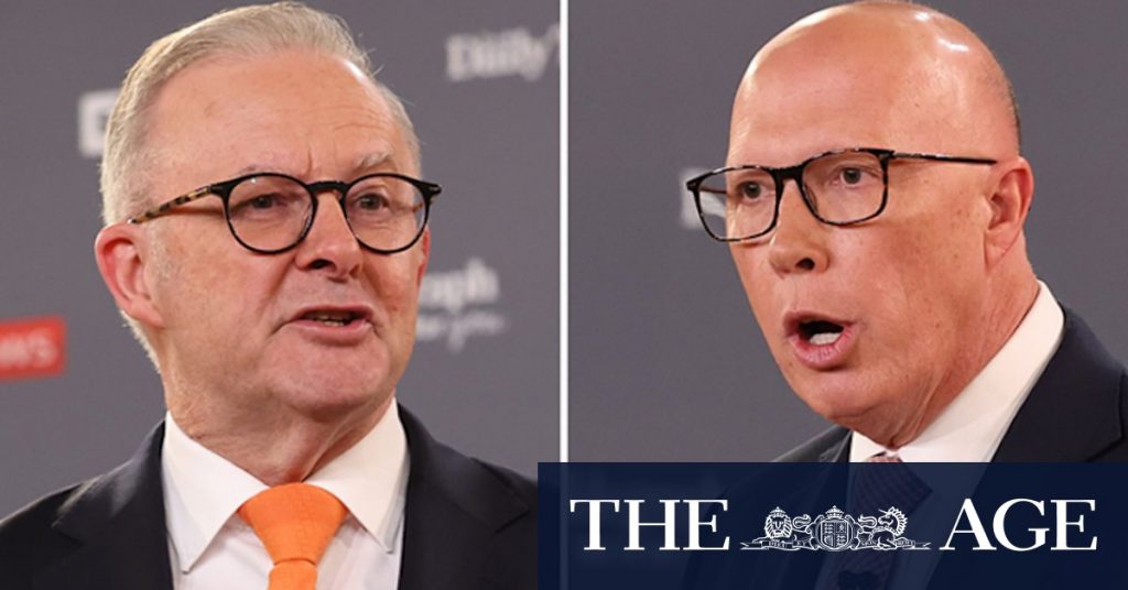 Albanese and Dutton clash in first debate