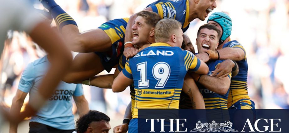 Lomax kicks Eels to first win of 2025 after Gutherson double for Dragons