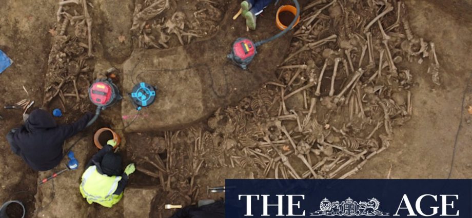 Rare mass grave of Roman soldiers under soccer field points to birth of Vienna