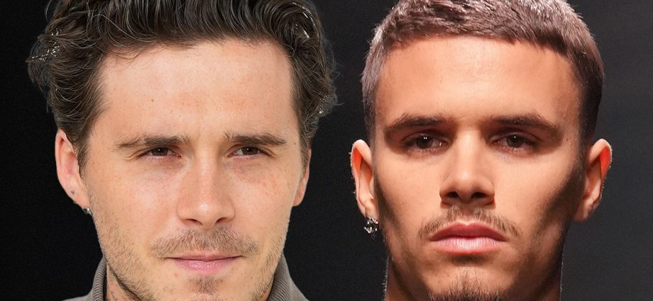 David Beckham's Sons Brooklyn and Romeo Feuding, Not on Speaking Terms