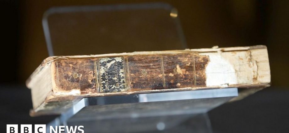 Book bound in human skin found in Bury St Edmunds museum