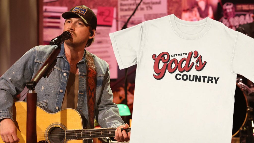 Morgan Wallen Selling 'Get Me To God's Country' Merch After 'SNL' Exit