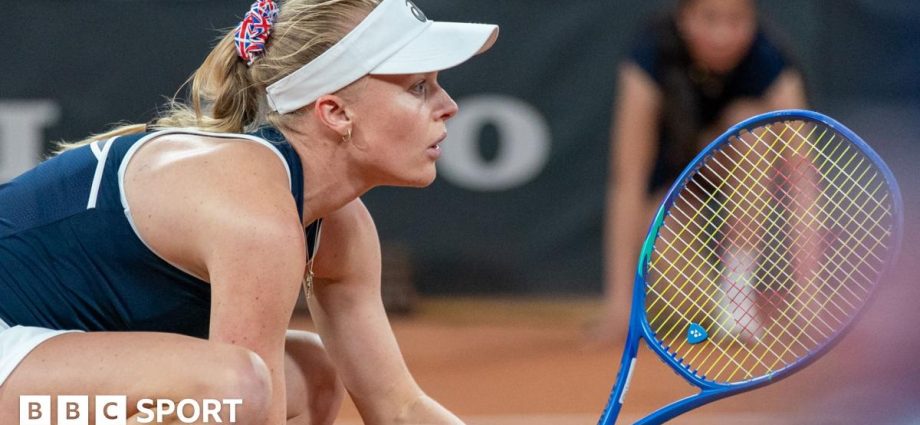 Harriet Dart: Briton sorry for deodorant comment about opponent Lois Boisson in Rouen Open defeat