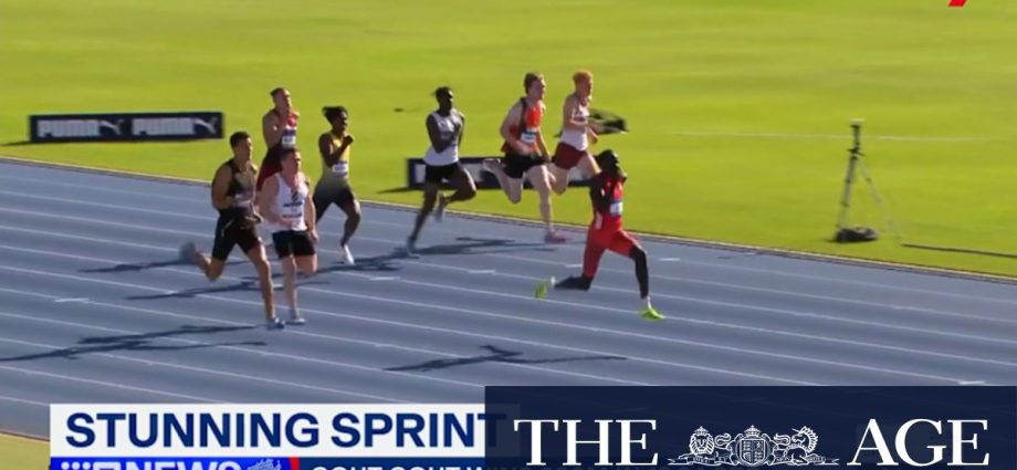Gout Gout clocks 19.84 in scintillating Perth run