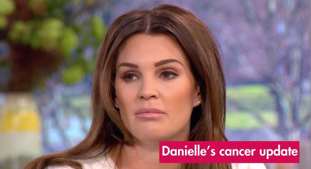 Danielle Lloyd, 41, reveals surgery scars from skin cancer as she issues emotional health update