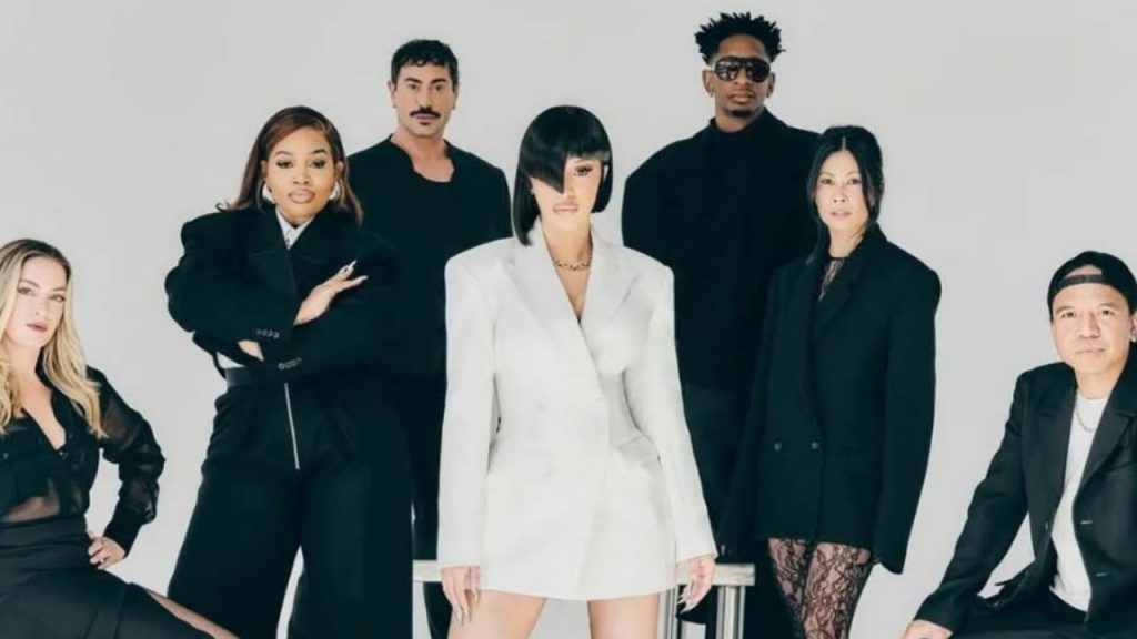 Fashion News: Cardi B Announces Joint Venture with Revolve Group in a White Double Breasted Blazer Dress