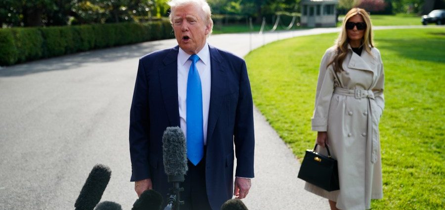 Trump to take 100 days victory lap on border, inflation with speech in Michigan