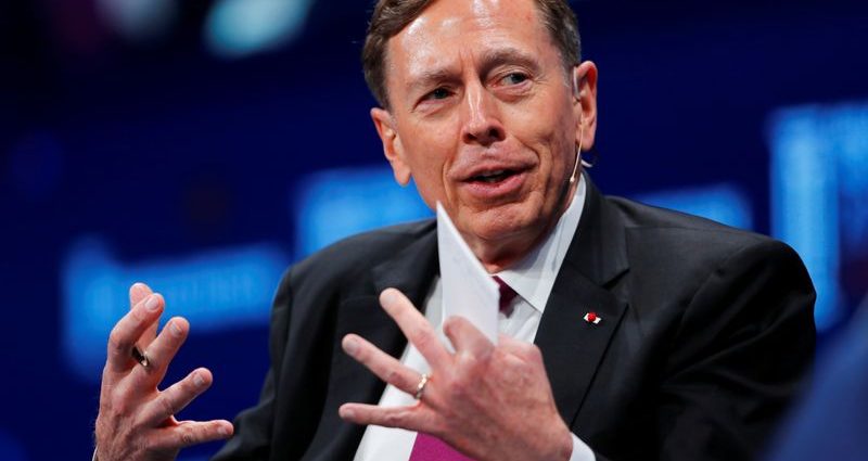 KKR names David Petraeus as chair of Mideast business
