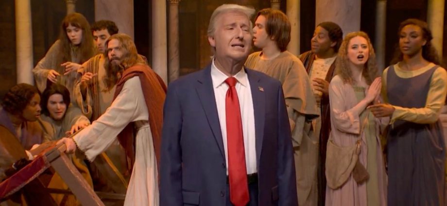 'Saturday Night Live' Opens With Donald Trump Comparing Himself To The Messiah