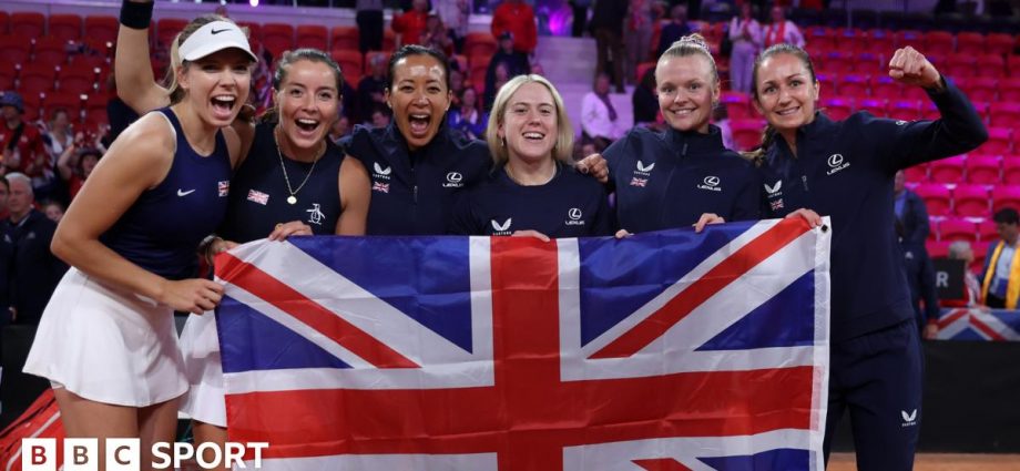 Billie Jean King Cup qualifying: Great Britain beat Netherlands 2-1 to reach Finals