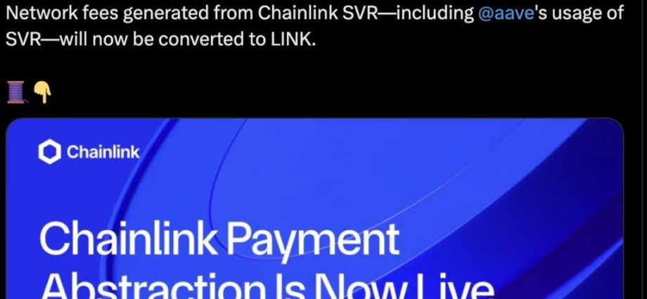 Chainlink Labs Just 360 Noscoped The Markets With Payment Abstraction