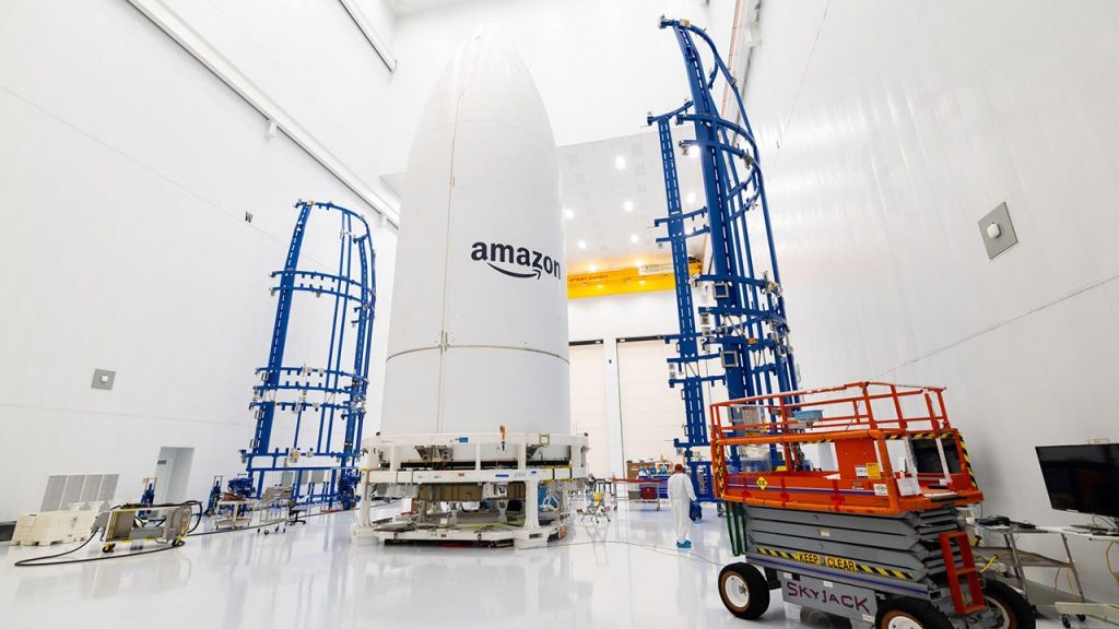 Amazon to send fleet of satellites to space in step to establish internet service