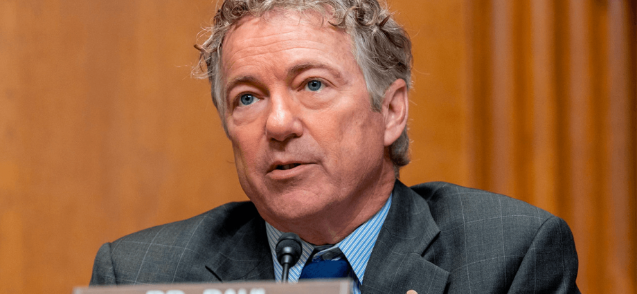 Senator Rand Paul Pushes Colleagues to Rein In White House Tariff Powers