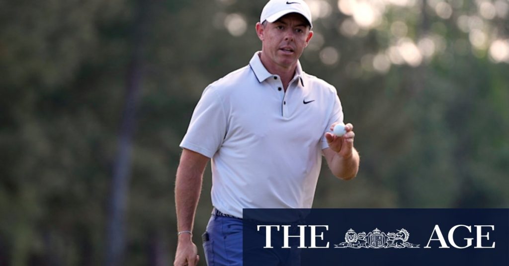 Rory McIlroy leads after third round, gets his chance to join golf’s most exclusive club